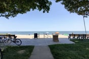 Sandy Neighborhood Private Beach Getaway in Huron